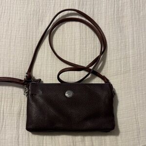 Stone Mountain Dark Brown Crossbody Bag